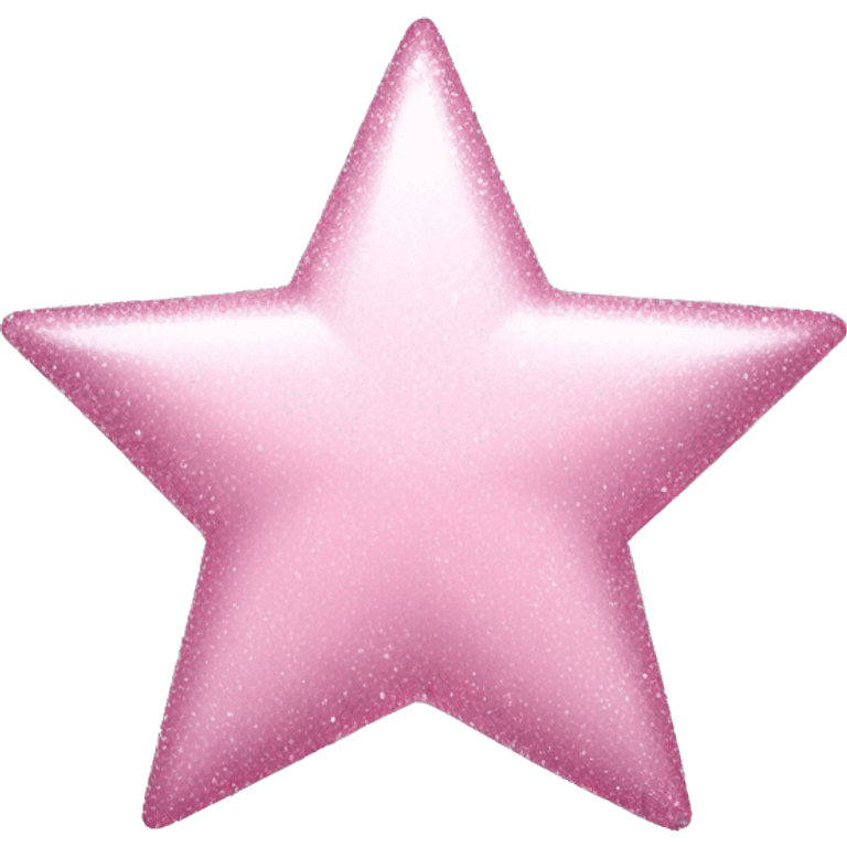 pale pink star sparkle emoji