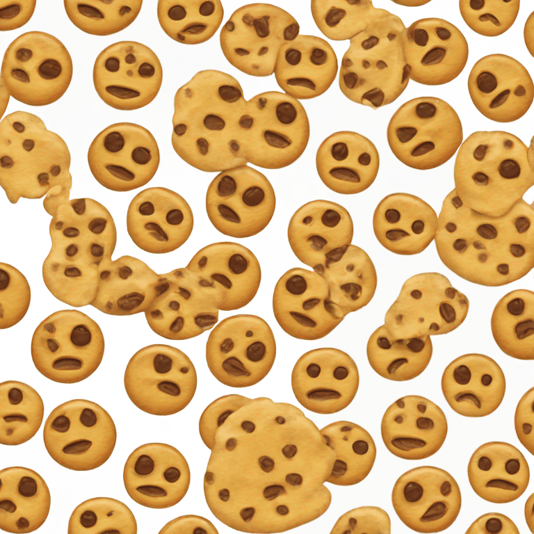 Hot cakes with chocolate chips  emoji