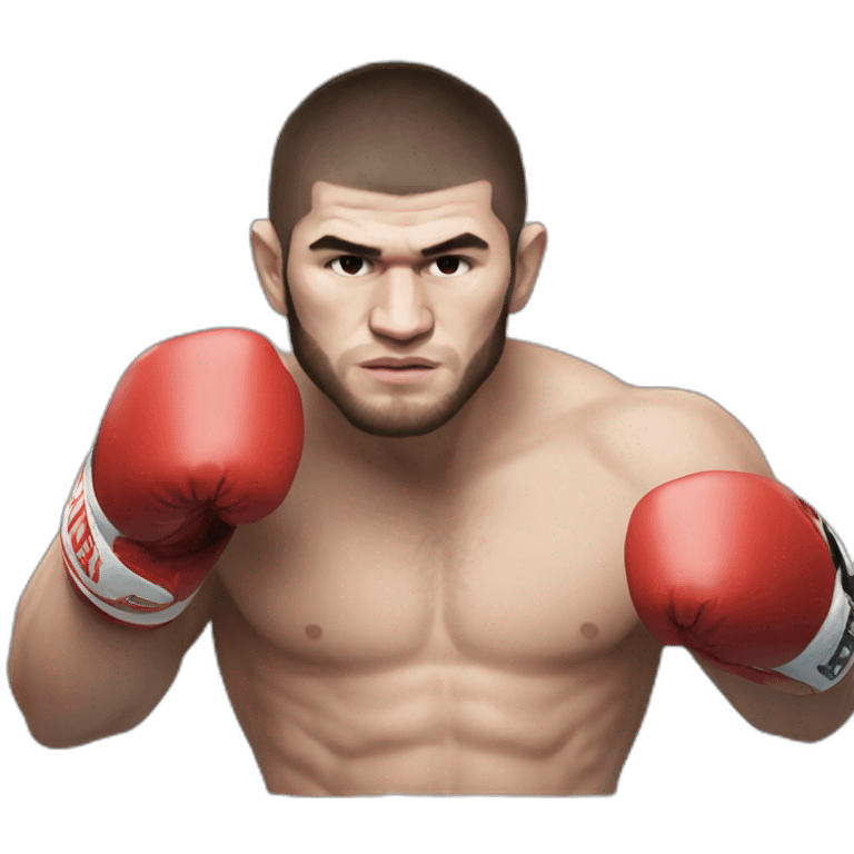 khabib nurmagomedov boxing  emoji