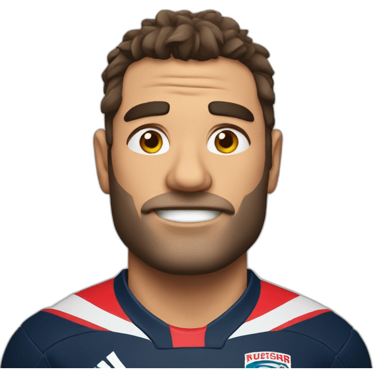 Strong rugbyman emoji