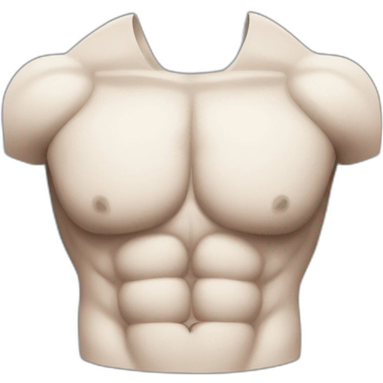 abdominales marcados  emoji