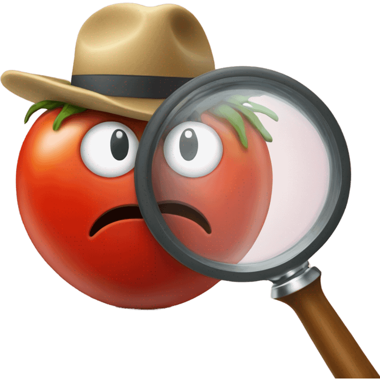 Tomato detective  emoji