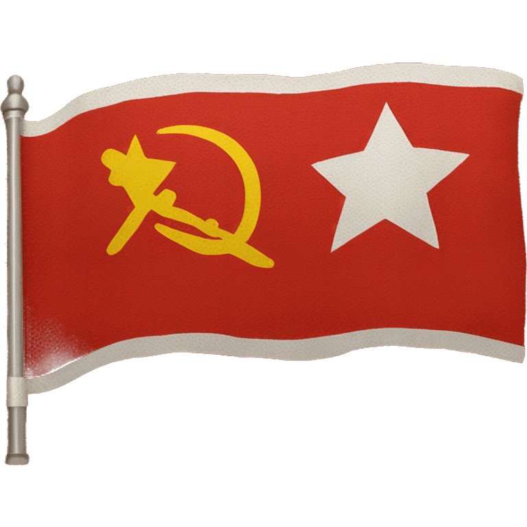 Drapeau URSS droit emoji