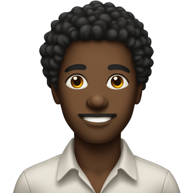 Black person emoji