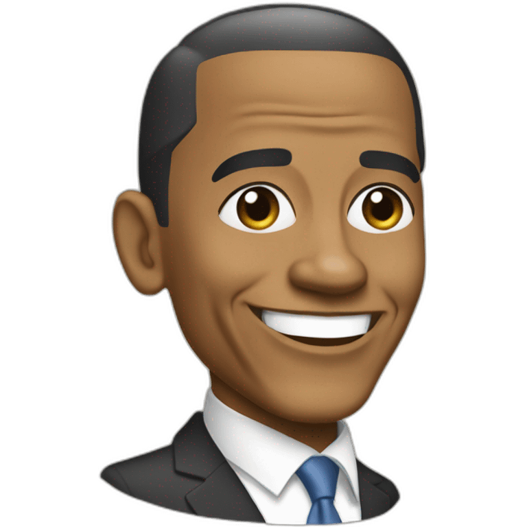 Barak Obama emoji