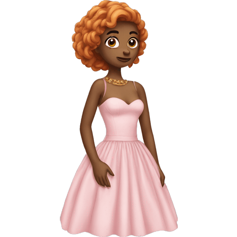 Fearless dress emoji