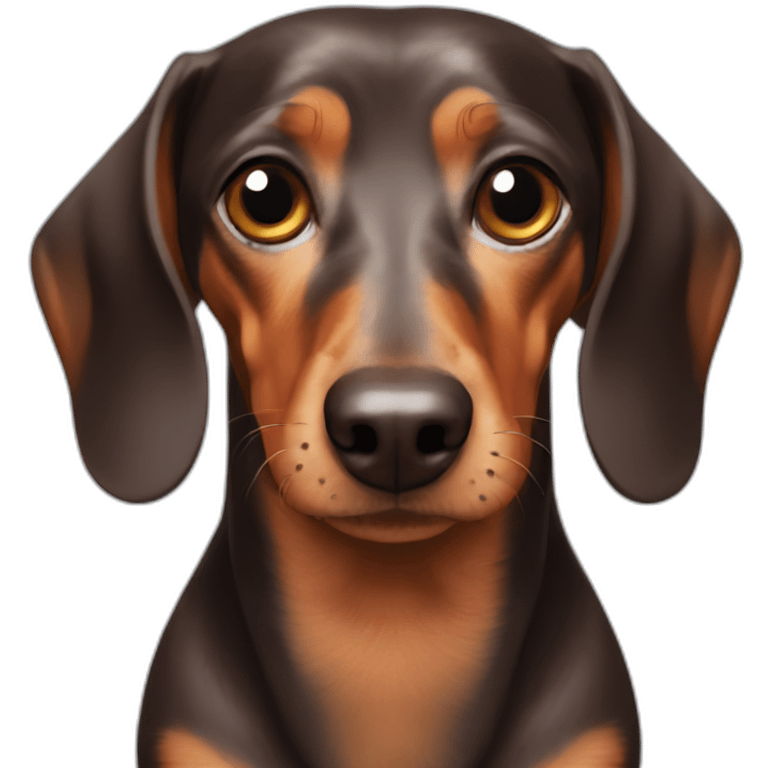 Dachshund high-ware emoji