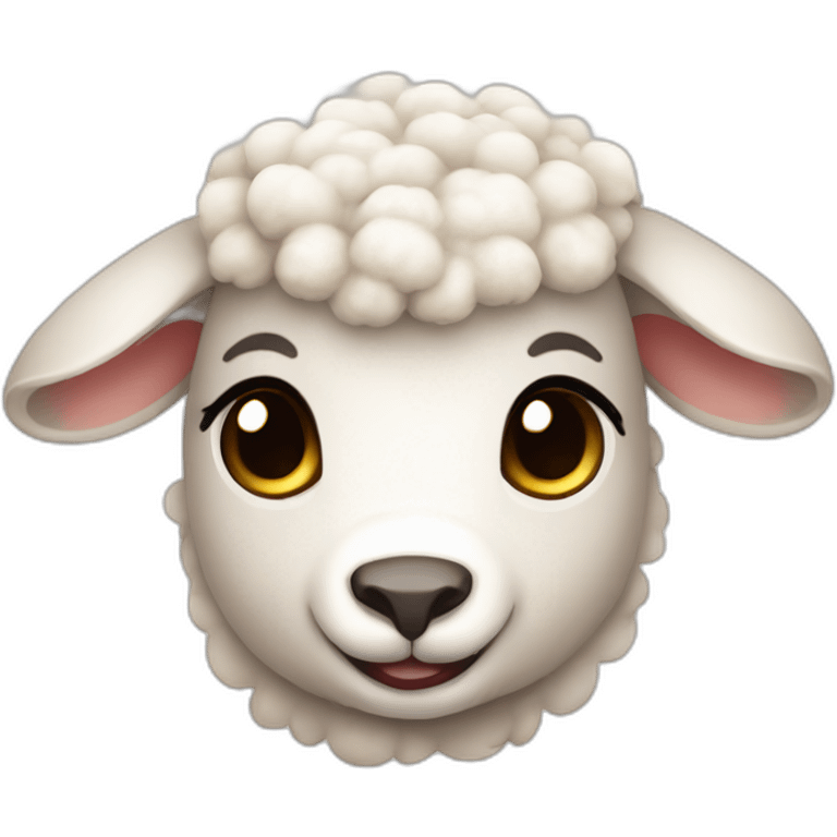 cute lamb emoji