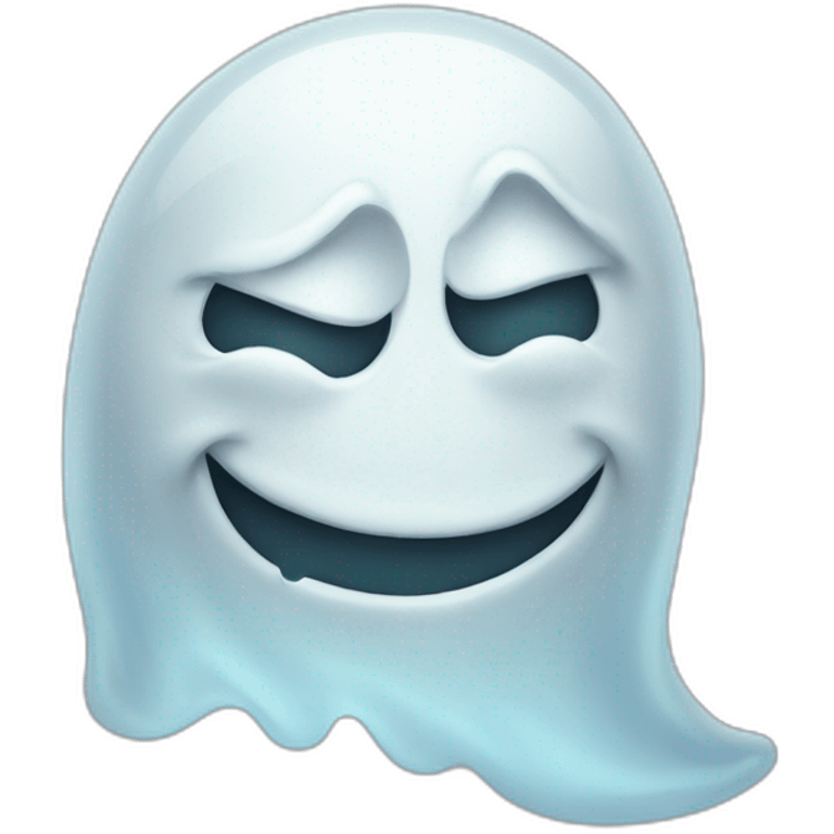 ghost smile emoji