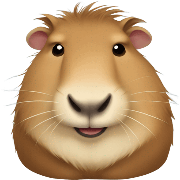 Capybara being cute emoji