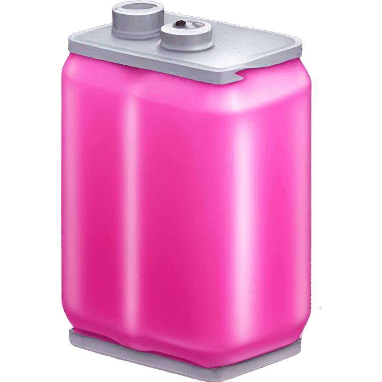 Pink battery juice filled all the way emoji