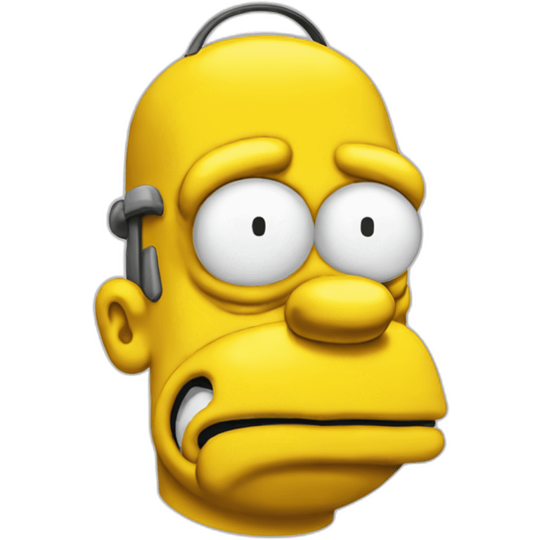 Homer simpson emoji