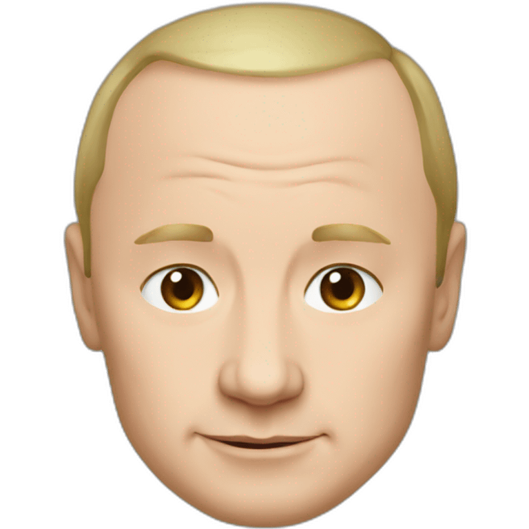 Face of putin emoji