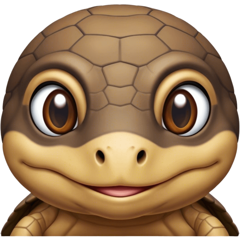 A bald tortule emoji