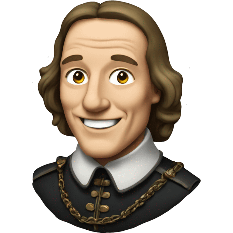 Oliver Cromwell with smile emoji