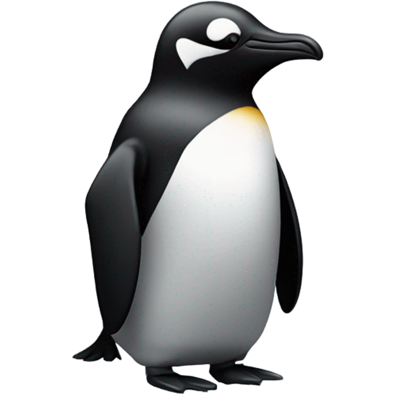 Sad penguin emoji