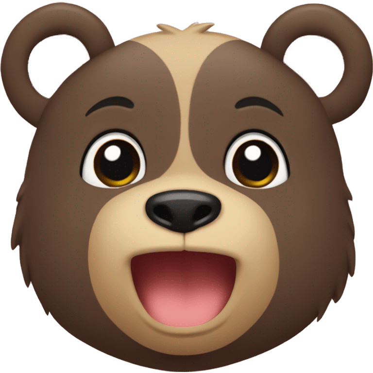 Oso enamorado emoji