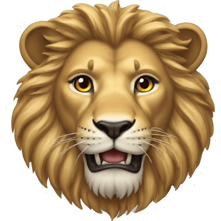 Tête de lion  emoji