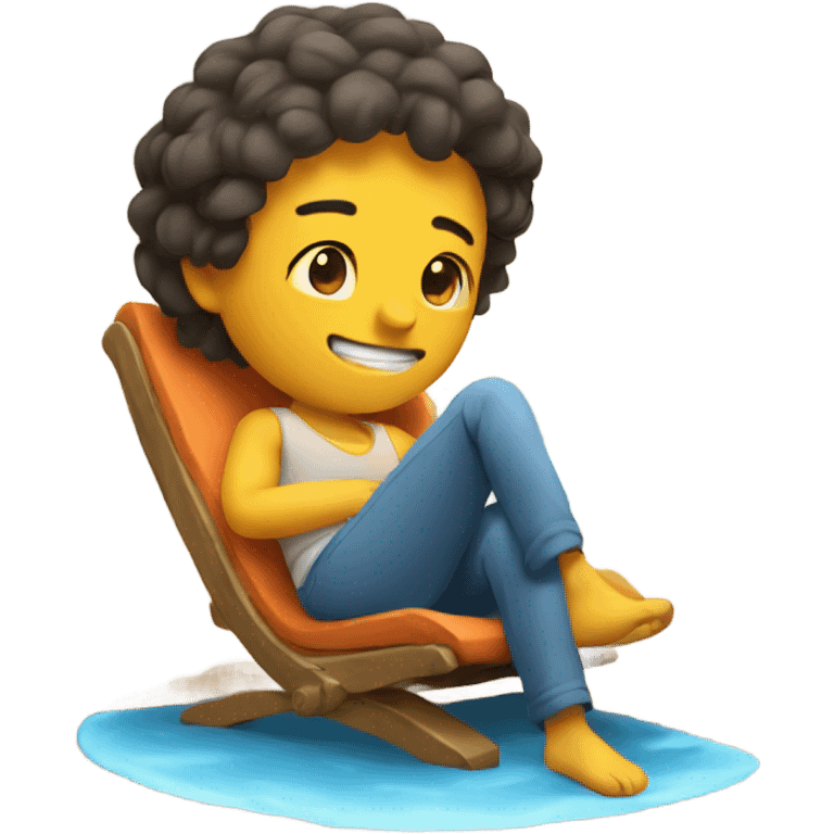 Relaxing emoji