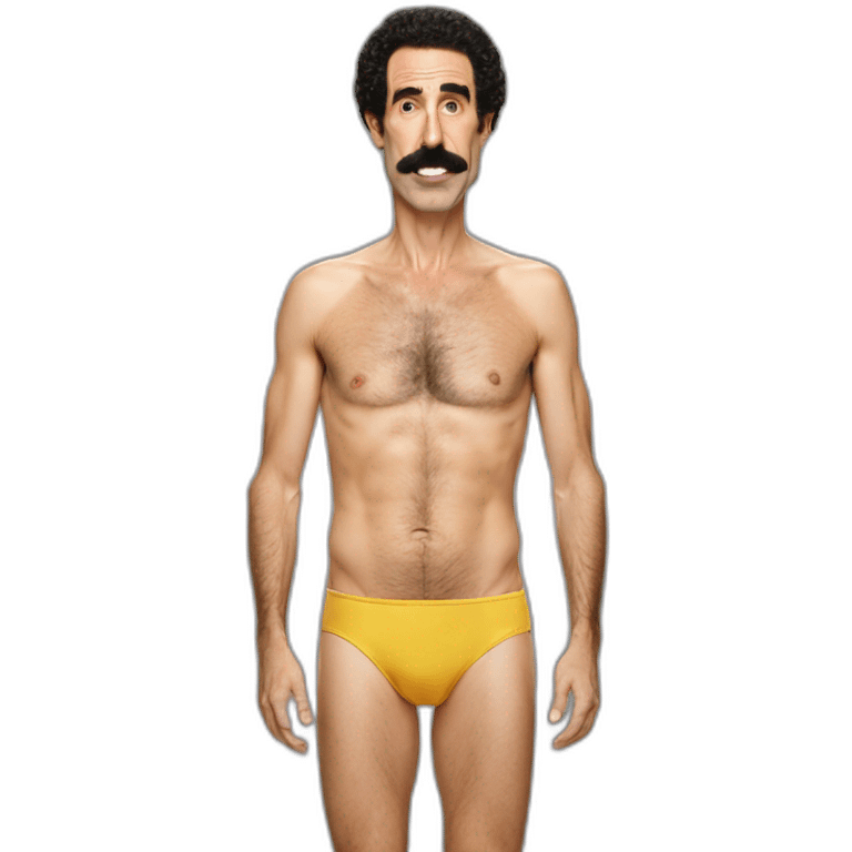 Borat mankini emoji