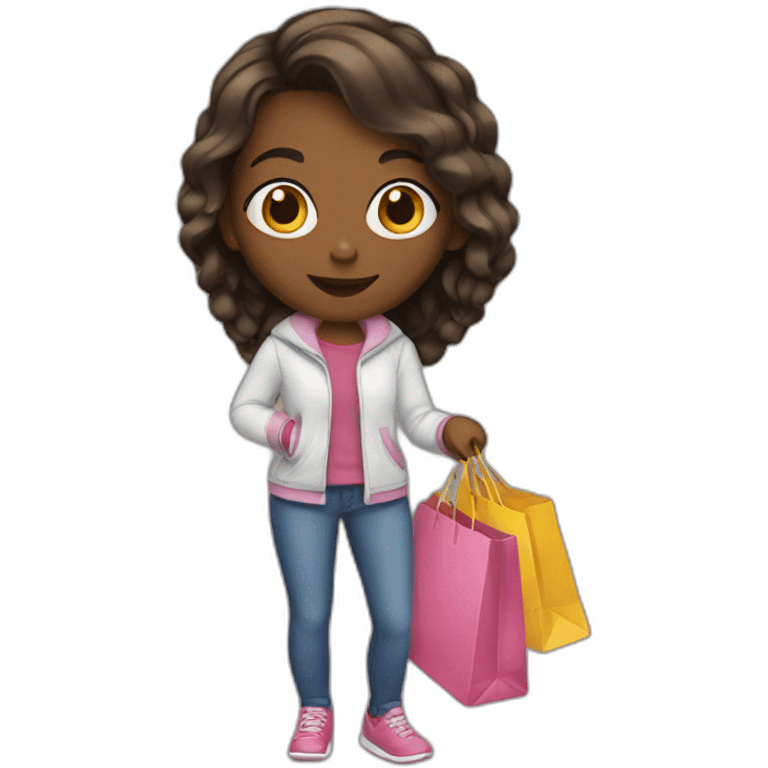 girl shopping emoji