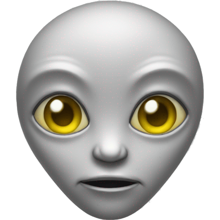 alien face emoji