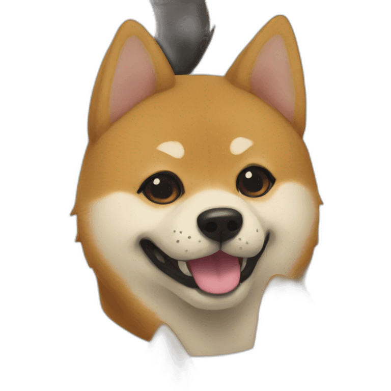 Kuro-Shiba-inu emoji