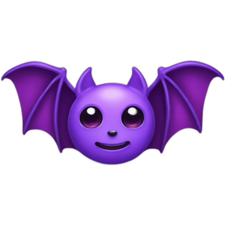 Purple Bat emoji