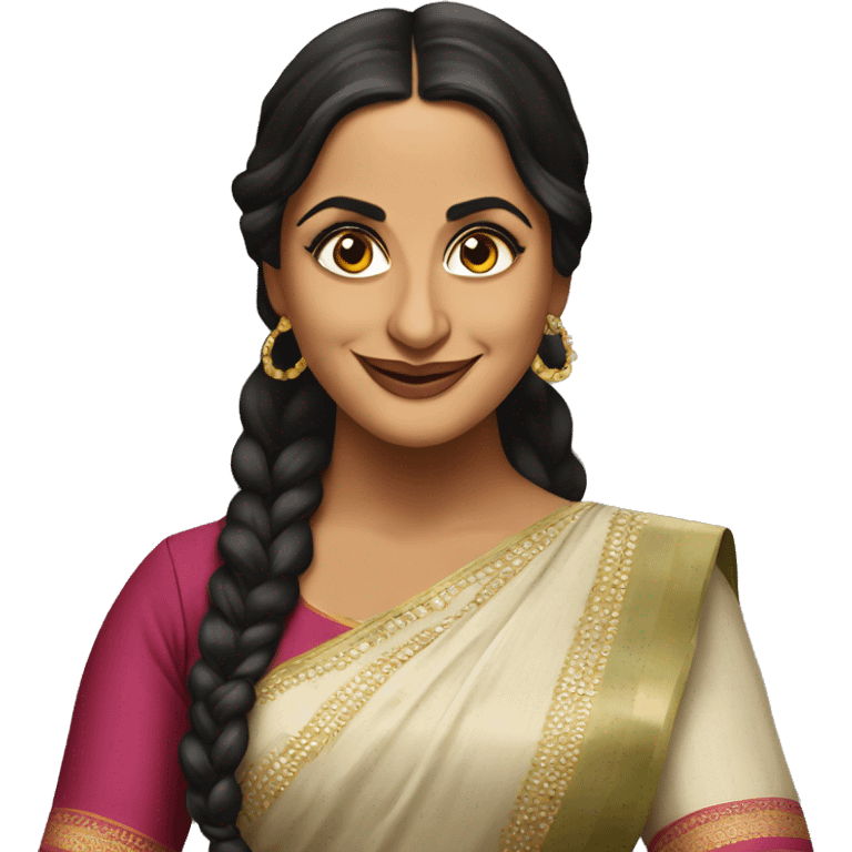 Bollywood actress vidya balan emoji