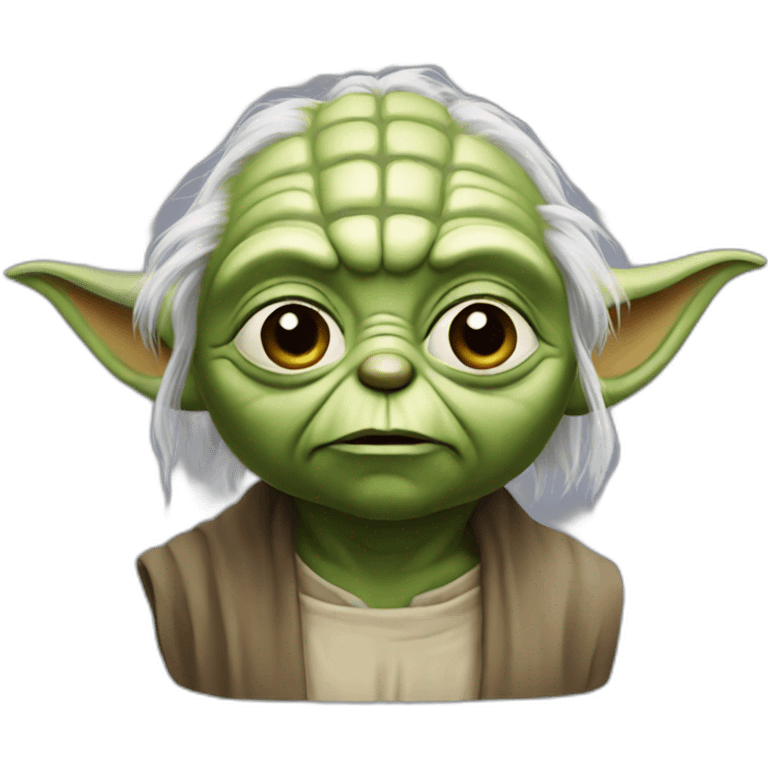 Yoda head emoji