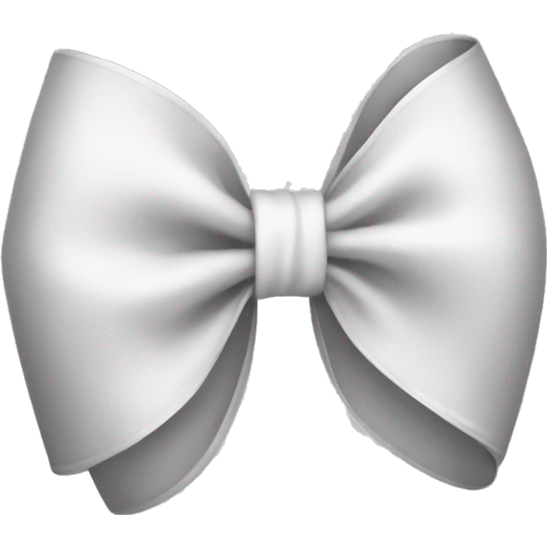 white bow emoji