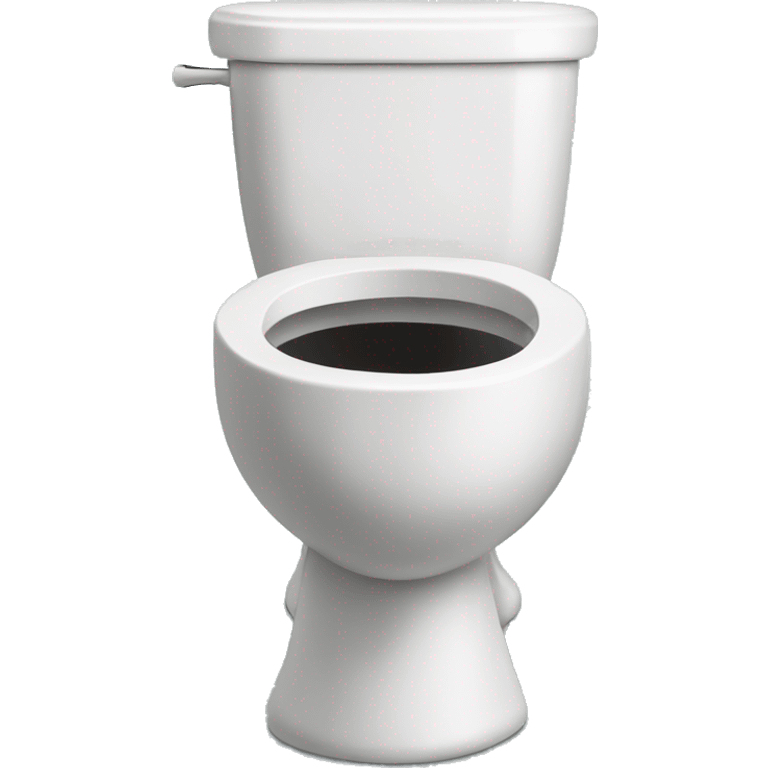 Skibidi toilet with man head sticking out of bowl emoji