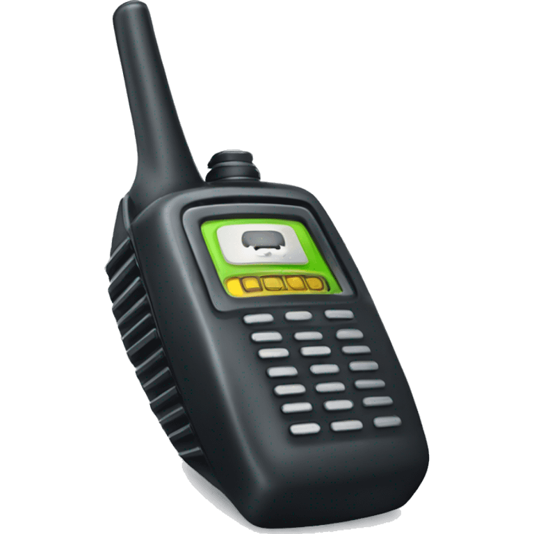 Walkie talkie emoji