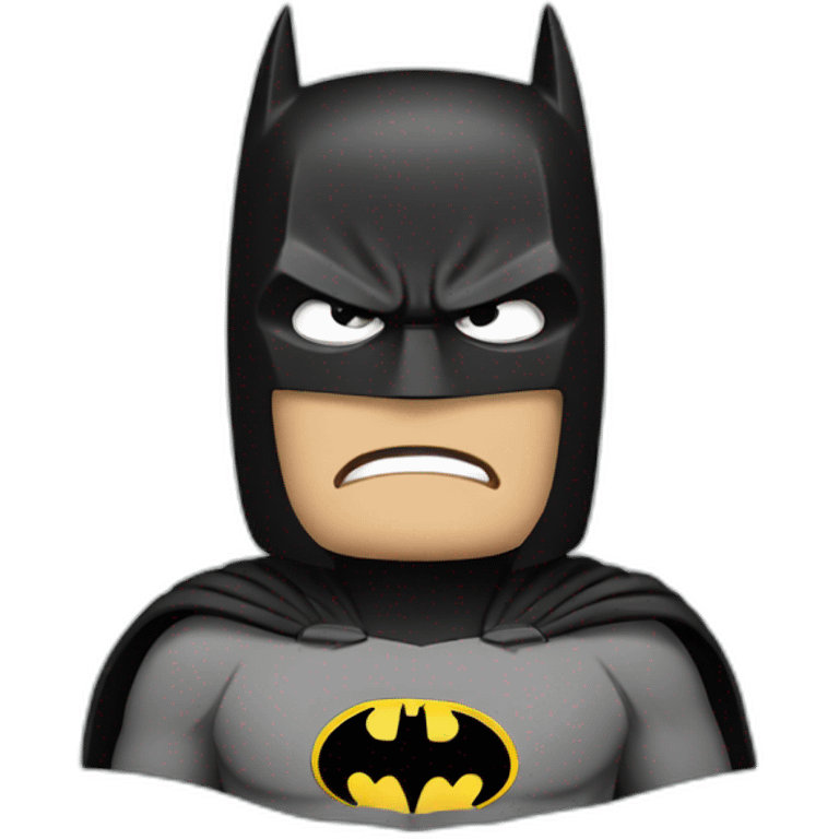 batman looking confused emoji