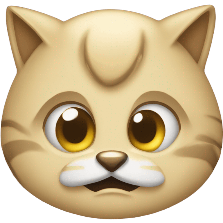 Mewing emoji