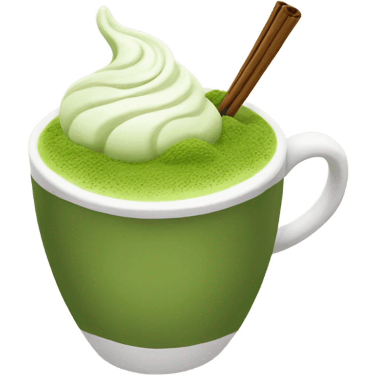 Matcha latte  emoji