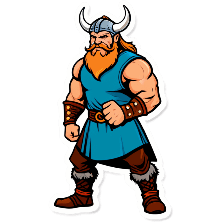 Jacked Viking  emoji