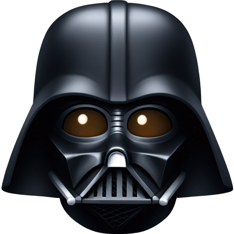 Darth Vader face emoji