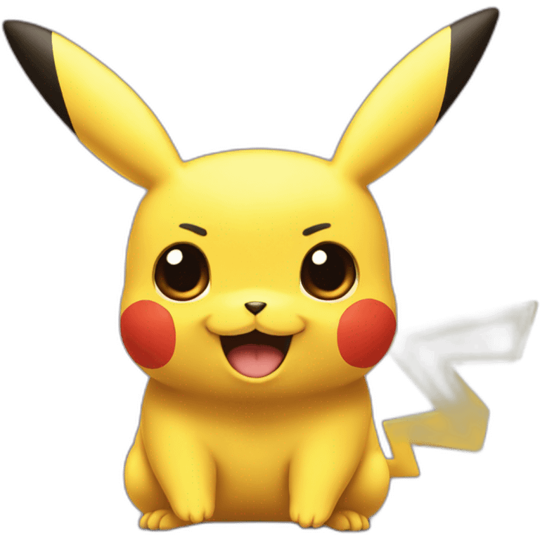 Tête de Pikachu emoji