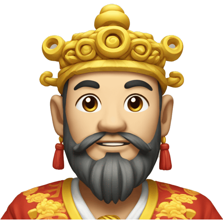 The God of Wealth in China emoji