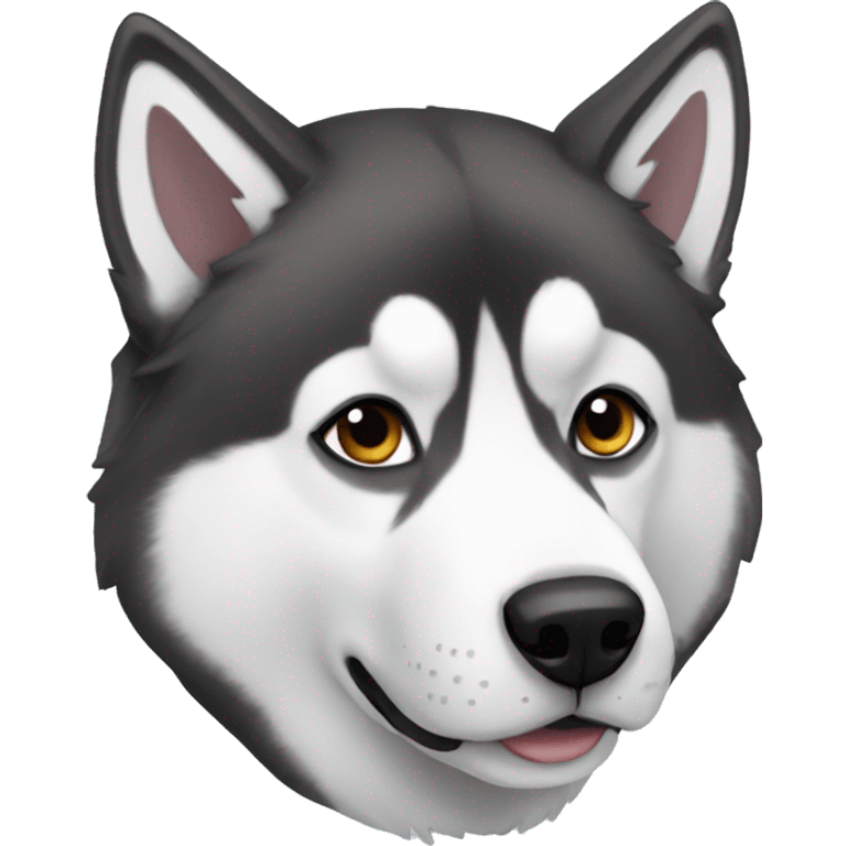 husky coeur emoji