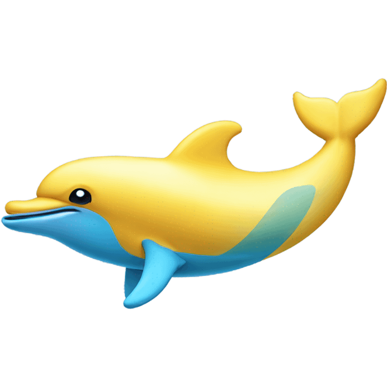 Dolphin Banana emoji