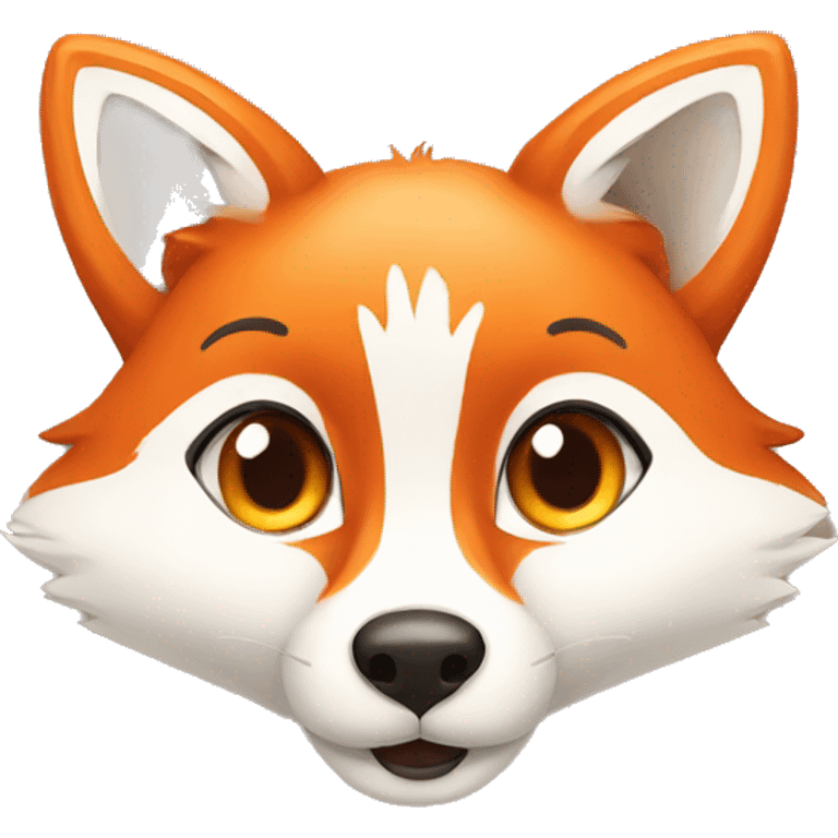 cute fox face emoji