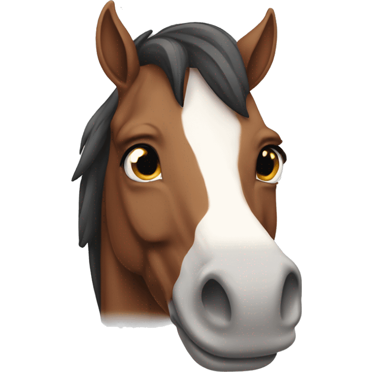 Skewbald horse  emoji