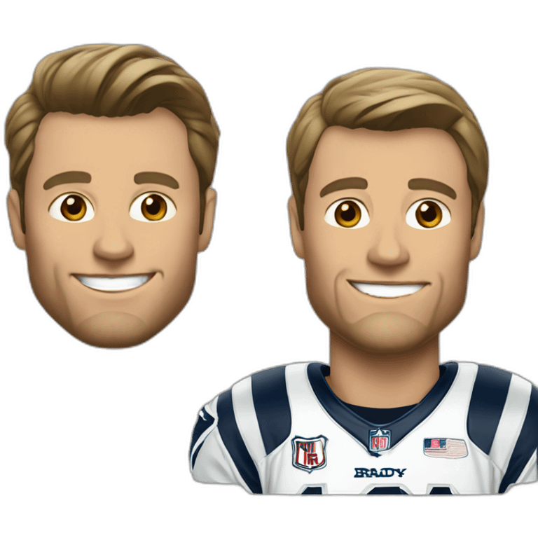 Brady-Pitt emoji