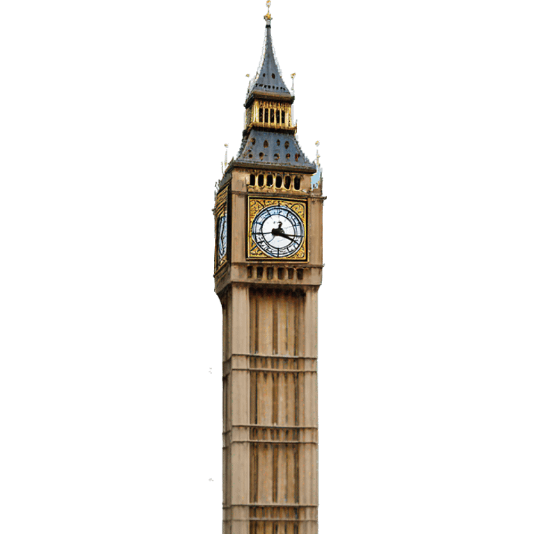 Big ben london emoji