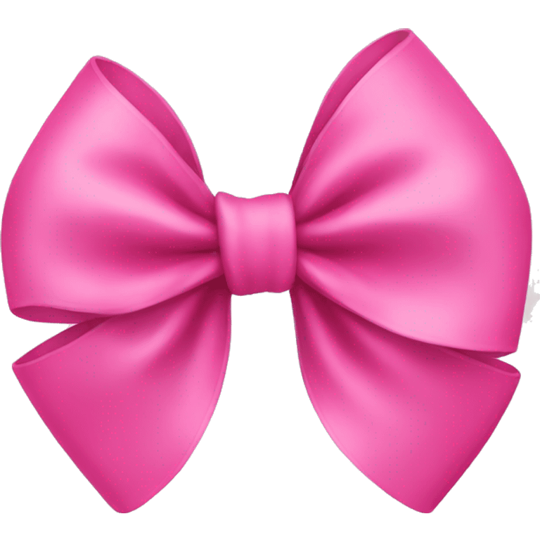 Pink bow emoji