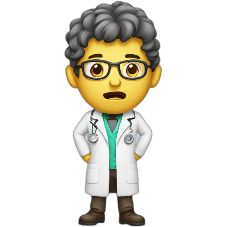 mad scientific emoji