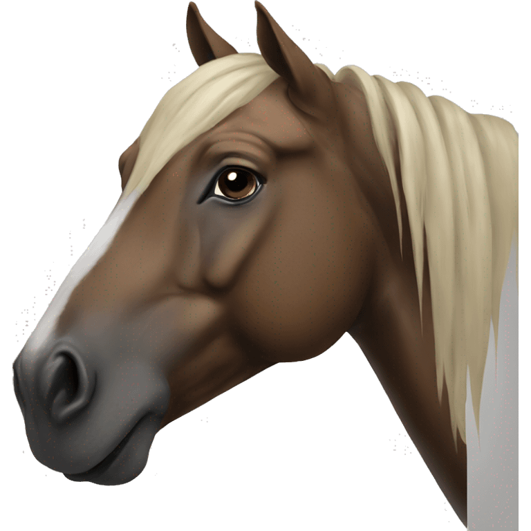 horse shaq emoji