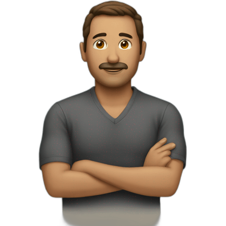 Hombre en la pc emoji